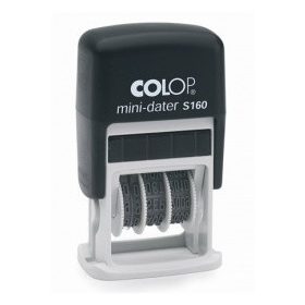   Dátumbélyegző COLOP S 160 +1 sor szöveg helyezhető el rajta 5x25 mm méretben