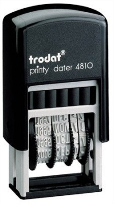 Dátumbélyegző TRODAT "betü" 4810"