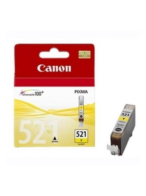 Canon CLI 521 yellow tintapatron orig."                 "TCCLI521Y