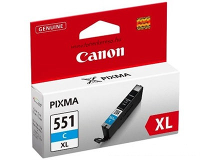 Canon CLI 551 XL cyan tintapatron orig