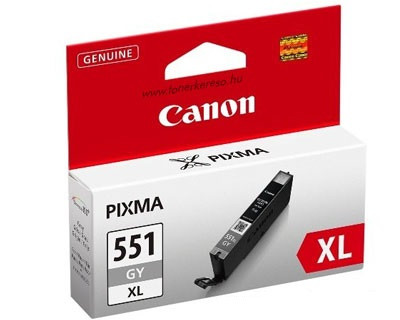 Canon CLI 551 XL Grey orig tintapatron