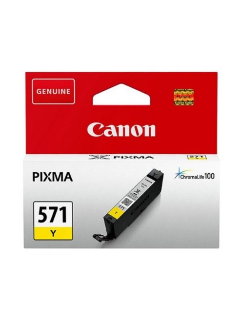Canon CLI 571 yellow tintapatron orig