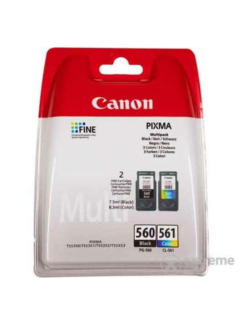 Canon PG 560 + CL 561 Multipack tintapatron orig.             TCPG560/CL561MP