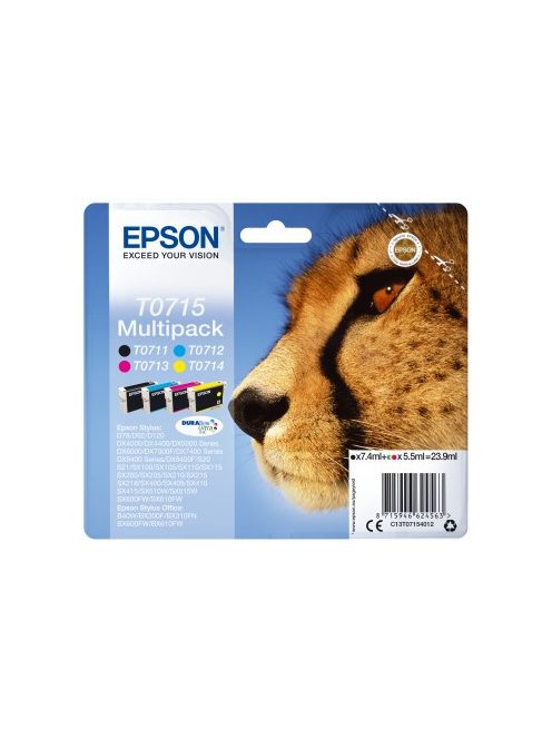 Epson T 715 multi pack tintapatron orig.                 "TET0715