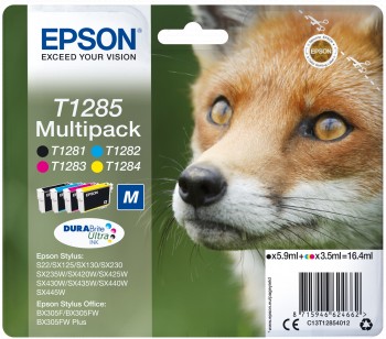 Epson T 1285 orig tintapatron multipack 