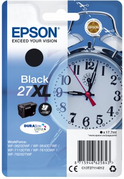 Epson 27XL fekete orig tinta 17,7ml" 