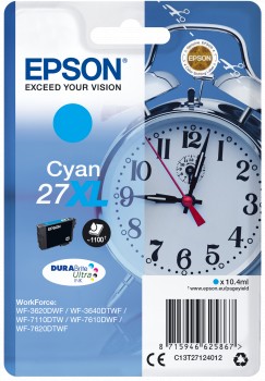 Epson 27XL cyán orig tinta'
