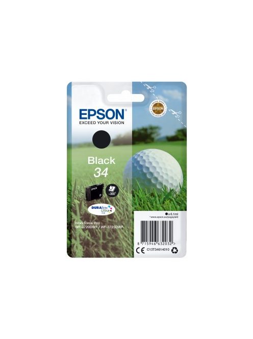 Epson 3461  orig tintapatron Black 6,1 ml                 "TET3461
