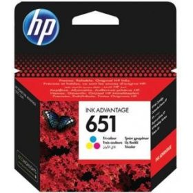 HP 651 Color orig tintapatron"