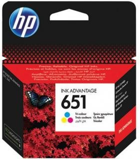 HP 651 Color orig tintapatron"