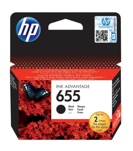 HP 655 Black tintapatron orig.