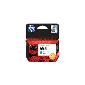 HP 655 Cyan tintapatron orig.