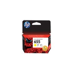 HP 655 Yellow tintapatron orig.