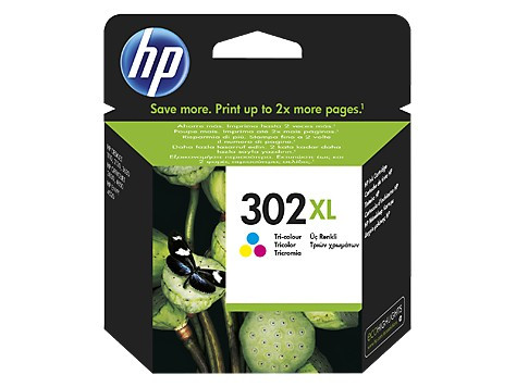 HP 302 XL Color orig tintapatron"