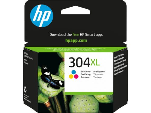HP 304 XL Color tintapatron orig.